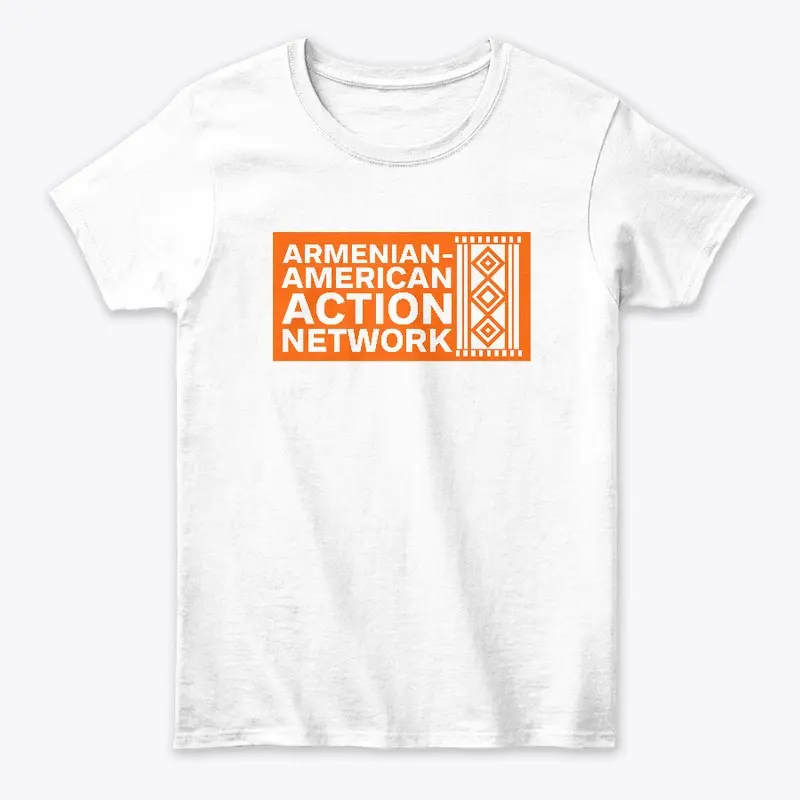 AAAN Orange logo Tee