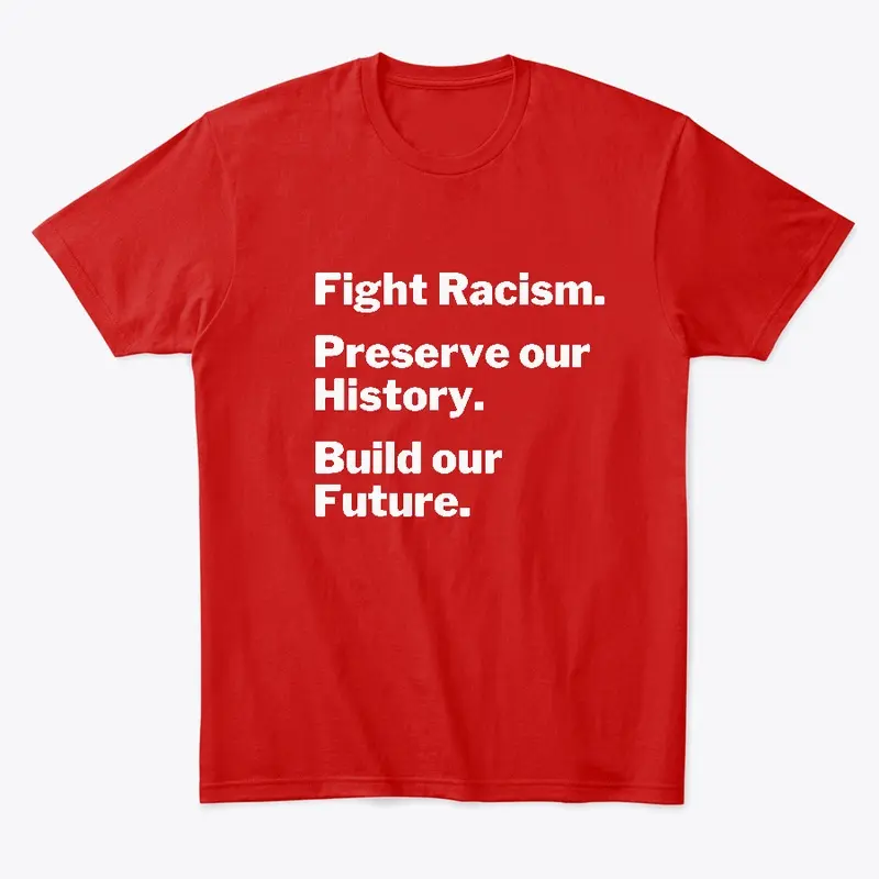 Fight Racism Red Tee